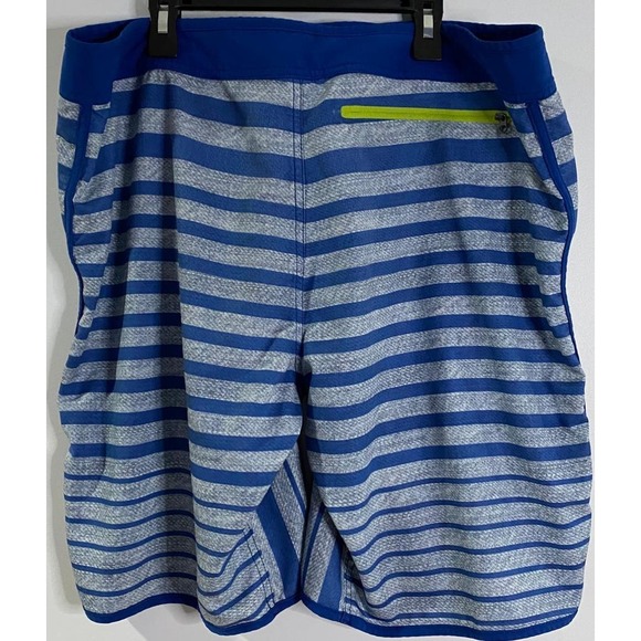 The North Face 36 Regular Blue Print lined Board Shorts Comfort‎ Warm Weather - Picture 2 of 4